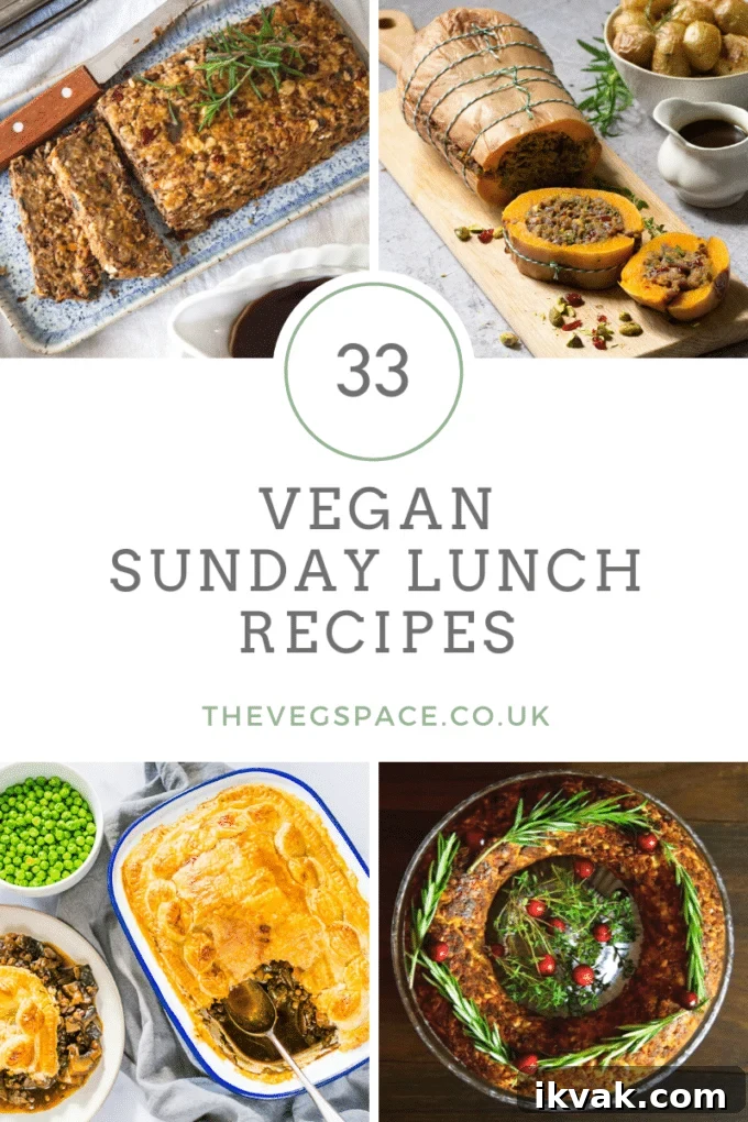 Vegan Roast Dinner and Sunday Lunch Recipes