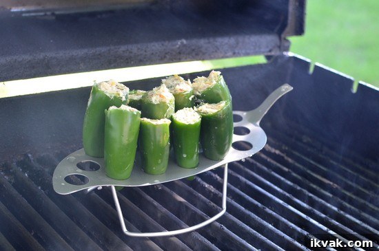 Bacon Ranch Grilled Jalapenos