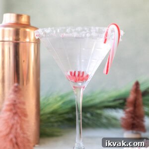 peppermint martini