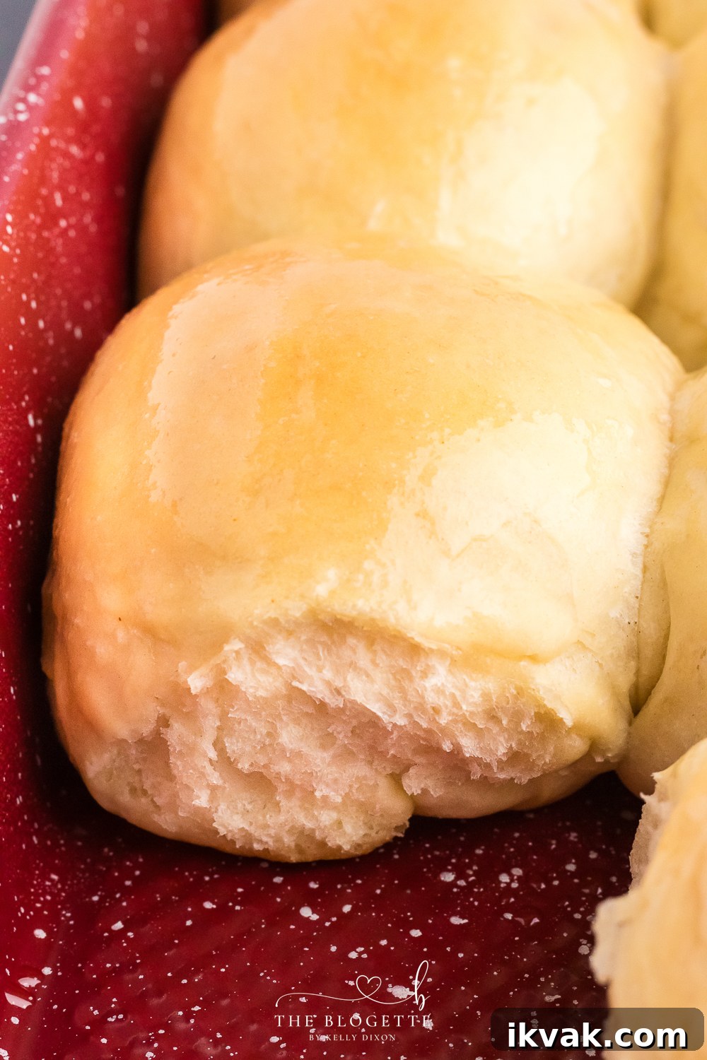 Fluffy and buttery Homemade Dinner Rolls are the perfect side for your next evening meal. They are easy to make and better than store-bought!