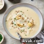 Creamy Roasted Cauliflower Soup