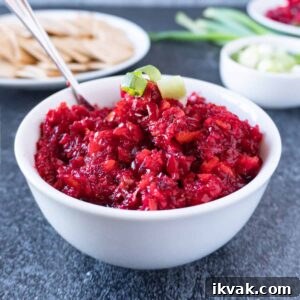 Zesty Cranberry Relish Recipe for Holiday Tables 13 cranberry relish featured image