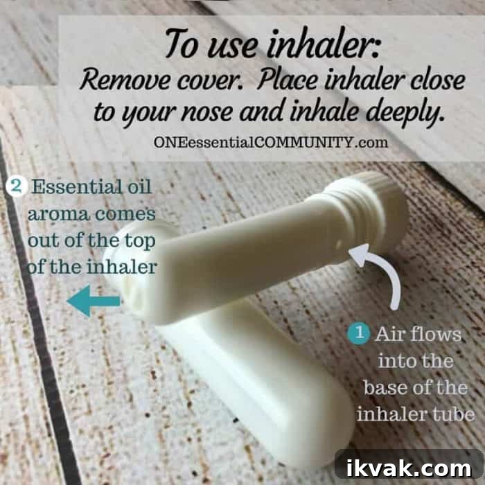 Using an inhaler