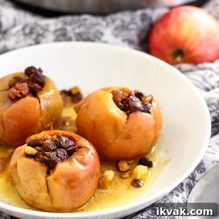 Instant Pot Baked Apples Image