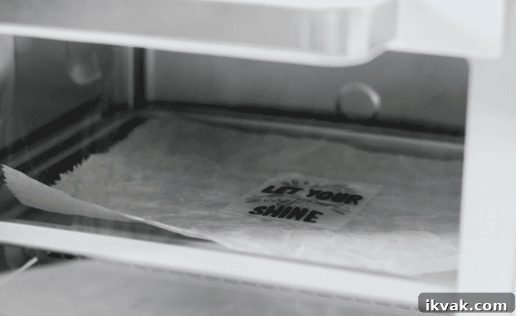 shrink art in oven, flattened and shrunk