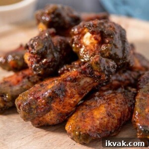 Cajun Chicken Wings Grilled on the Big Green Egg 2 img 7696 16