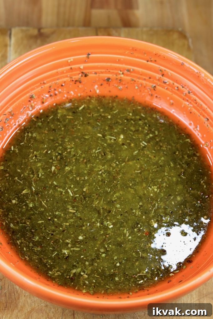 Salmoriglio sauce for steak