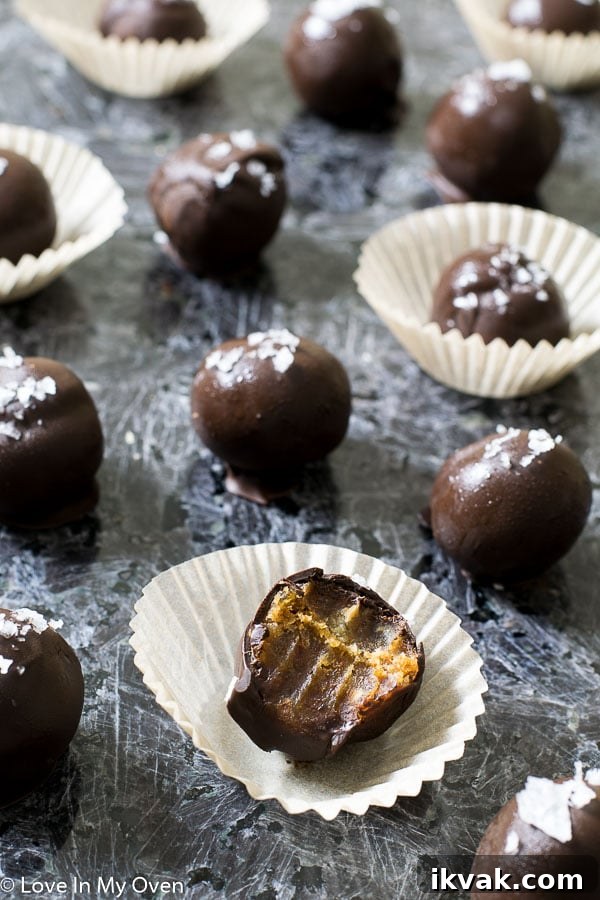 Healthier Sea Salt Caramels