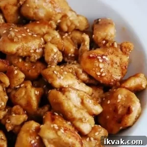 light sesame chicken