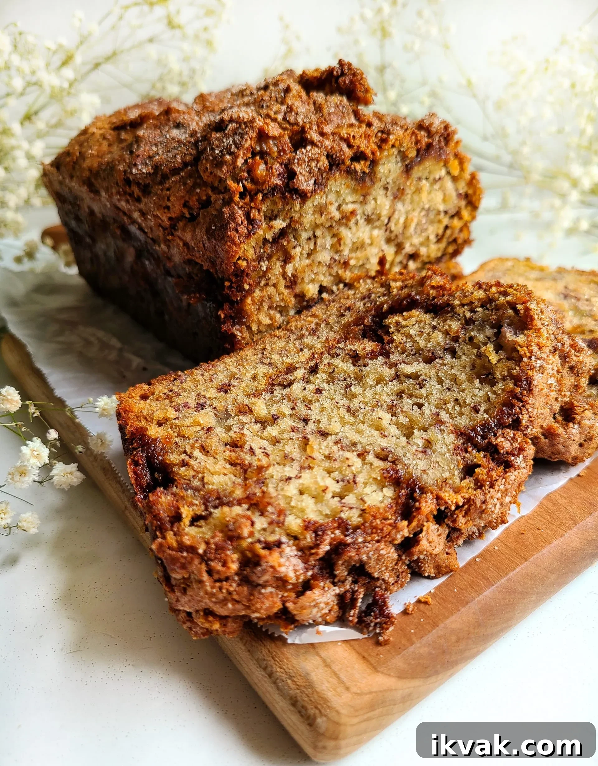 cinnamon swirl banana bread