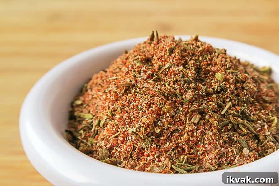 Blackened Seasoning {Easy Homemade recipe} in a small container