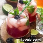 Blackberry Mojito Recipe: A Refreshing Summer Cocktail Guide 6 For an easy and refreshing summer cocktail bring together mint, lime juice, and rum along with fresh blackberries for a blackberry mojito!