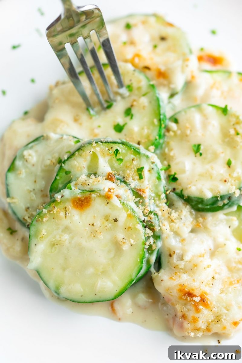 Cheesy Baked Zucchini Casserole
