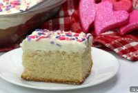 Valentine’s Day Sheet Cake Recipe for Parties
