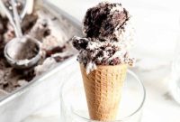 No Churn Fudge Brownie Ice Cream Recipe