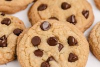 Soft, Thick Bakery-Style Chocolate Chip Cookies