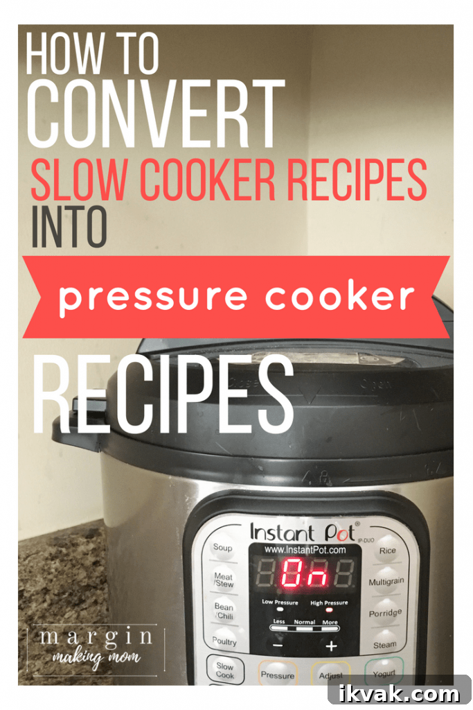 Adapt Slow Cooker Recipes for the Pressure Cooker 2 Instant Pot pressure cooker on a kitchen countertop