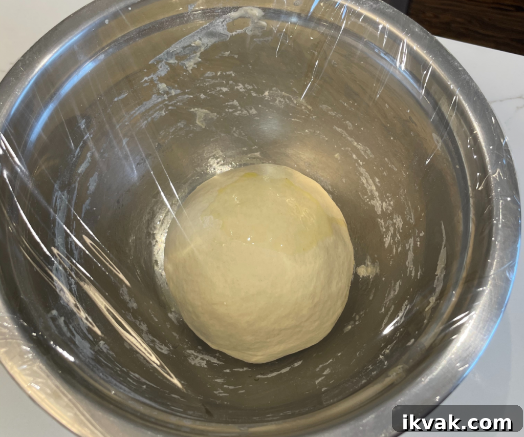 Dough to be proofed