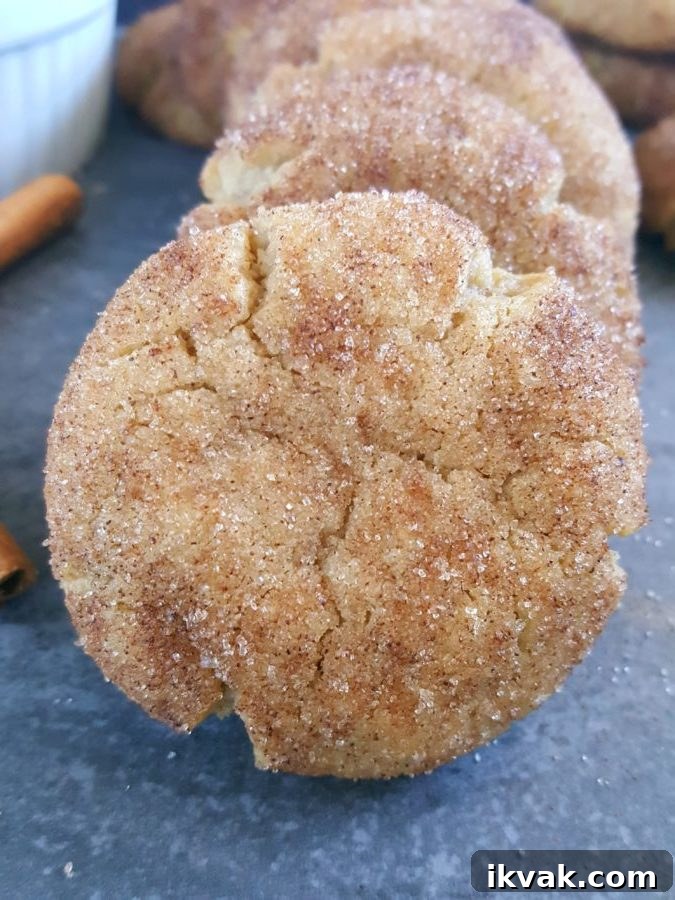 Snickerdoodles without Cream of Tartar: Soft Cinnamon Cookies 3 Tray of snickerdoodle cookies - soft, thick, and chewy